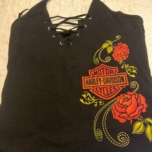 Harley Davison halter top